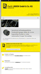 Mobile Screenshot of fug-linden.com
