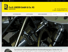 Tablet Screenshot of fug-linden.com